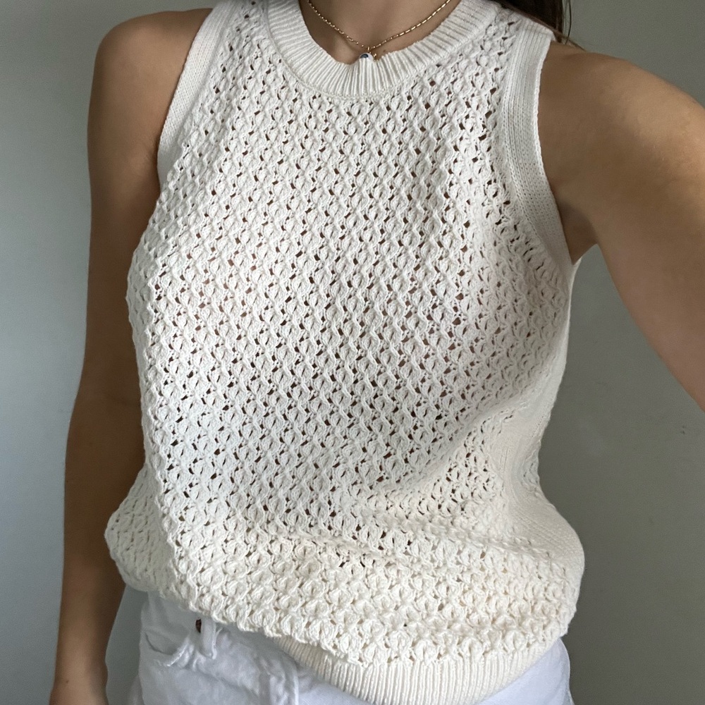 white top